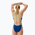 Дамски цял бански костюм Speedo FL Solid Tri Back aegean denim/alfalfa green 2