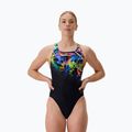 Цял бански костюм Speedo Placement Printed Powerback static volta/anthracite