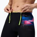 Мъжки шорти за плуване тип клин Speedo Placement Printed electro static/black 5