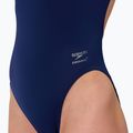Дамски цял бански костюм Speedo FL Solid Leaderback team navy 5