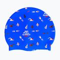 Шапка за плуване Speedo Printed Silicone speedo blue go full speedo swimmers