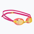 Очила за плуване Speedo Fastskin Speedsocket 2 Mirror neon melon/vermillion/gold mirror