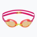 Очила за плуване Speedo Fastskin Speedsocket 2 Mirror neon melon/vermillion/gold mirror 2