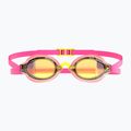 Очила за плуване Speedo Fastskin Speedsocket 2 Mirror neon melon/vermillion/gold mirror 2