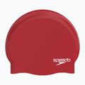 Шапка за плуване Speedo Plain Moulded Silicone speedo red