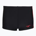 Момчешки бански боксерки Speedo Plastisol Placement Aquashort anthracite/hrr