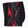 Момчешки бански боксерки Speedo Plastisol Placement Aquashort anthracite/hrr 3