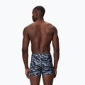 Мъжки бански боксери  Speedo Print Beachstar Square Leg Anthracite/Coin Grey 2