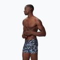 Мъжки бански боксери  Speedo Print Beachstar Square Leg Anthracite/Coin Grey 3
