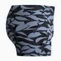 Мъжки бански боксери  Speedo Print Beachstar Square Leg Anthracite/Coin Grey 8