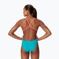 Дамски цял бански костюм Speedo FL Solid V-Back 2.0 mayan blue 2