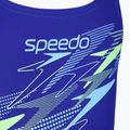 Детски цял бански костюм Speedo Medley Logo Medalist sapphire/mayan blue 3