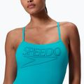 Дамски цял бански костюм Speedo Endurance+ Logo Thin Strap mayan blue 4