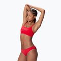 Дамски бански костюм от две части Speedo Endurance+ Logo Thin Strap high risk red 3