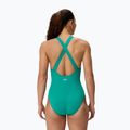 Дамски цял бански костюм Speedo Solid Scoop Neck peacock teal 2