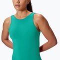 Дамски цял бански костюм Speedo Solid high neck peacock teal 4
