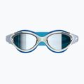 Дамски очила за плуване Speedo Biofuse 2.0 Mirror light honeydew/cobalt/silver mirror 2