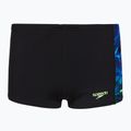 Момчешки бански боксерки Speedo Digital Panel Aquashort Anthracite/Clover