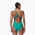 Дамски цял бански костюм Speedo Solid Racerback peacock teal/peacoat 2