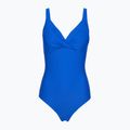 Дамски цял костюм за плуване Speedo Shaping Cross Knot deep sapphire