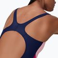 Дамски цял костюм за плуване Speedo Colourblock 2.0 peacoat/pink 5