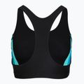 Дамски цял костюм за плуване Speedo Colourblock Splice 2.0 anthracite/mayanblue 4