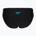 Дамски цял костюм за плуване Speedo Colourblock Splice 2.0 anthracite/mayanblue 7