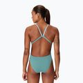 Дамски цял бански костюм Speedo Active Back storm green 2