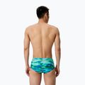 Мъжки боксерки за плуване Speedo Printed 13,5 cm Brief sunset grove/green 2