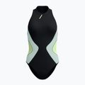 Дамски цял бански костюм Speedo Ocean Flex Zip black/pale clover 6