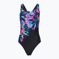 Дамски цял костюм за плуване Speedo FL Placement Printed Powerback glitchy garden/black