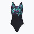 Дамски цял костюм за плуване Speedo FL Placement Printed Powerback firework burst/black