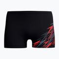 Мъжки бански боксери  Speedo Medley Logo Aquashort anthracite/hrr