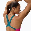 Дамски цял бански костюм Speedo Solid Powerback punchy pink 3