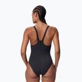 Дамски цял бански костюм Speedo Hyperboom butterfly back anthracite/margarita pink 2