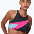 Дамски бански костюм от две части Speedo Hyperboom Butterfly Back anthracite/margarita pink 4