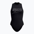 Дамски цял костюм за плуване Speedo Endurance+ Logo Hydrasuit anthracite 3