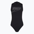 Дамски цял костюм за плуване Speedo Endurance+ Logo Hydrasuit anthracite 3