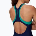 Дамски цял бански костюм Speedo Colorblock Racerback peacoat/peacock teal 4