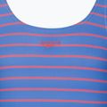 Детски цял бански костюм Speedo Stripe Print Medalist periwinkle blue 3