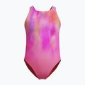 Детски цял бански костюм Speedo Print Pulseback розов/неонов виолетов 4