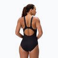 Дамски цял бански костюм Speedo Sculpture Butterfly Back anthracite 2