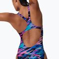 Дамски цял бански костюм Speedo Hyperboom Print Medalist anthracite 5