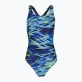 Дамски цял костюм за плуване Speedo Hyperboom Print Medalist peacoat 6