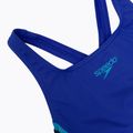 Дамски цял костюм за плуване Speedo Solid Splice Medalist sapphire/peacoat 3