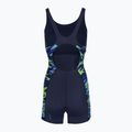 Дамски цял костюм за плуване Speedo Hyperboom Splice Muscleback Legsuit peacoat/sapphire 2