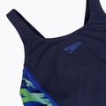 Дамски цял костюм за плуване Speedo Hyperboom Splice Muscleback Legsuit peacoat/sapphire 3