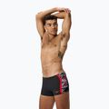 Мъжки боксерки за плуване Speedo Hyperboom Splice Aquashort anthracite/high risk red 3