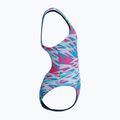 Детски цял бански костюм Speedo Hyperboom Print Medalist margarita pink 4