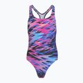 Детски цял бански костюм Speedo Hyperboom Print Medalist anthracite